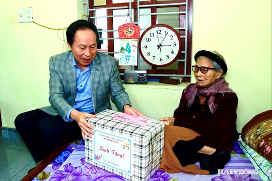 Hải Phòng hoàn thành trao hơn 603 tỷ đồng tặng người có công đón Tết chu đáo, đủ đầy