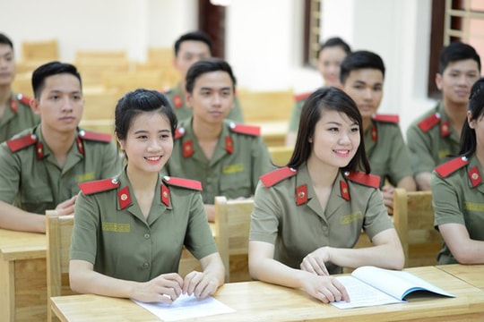 Tuyển sinh 550 chỉ tiêu công dân đã tốt nghiệp đại học ngoài Công an