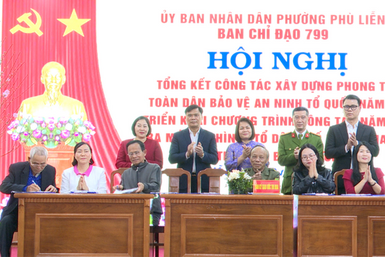 Phù Liễn ra mắt mô hình 'Tổ dân phố không ma túy'