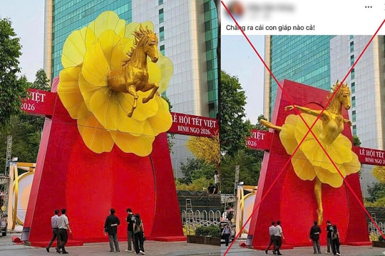 Phạt người dùng AI xuyên tạc hình linh vật ngựa 7,5 triệu đồng