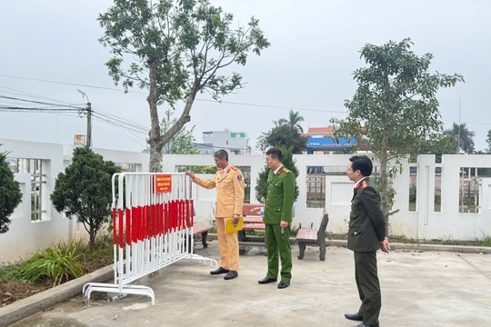 Lập tuyến đường đi bộ 500 m xem pháo hoa đêm 29 Tết tại xã Hà Bắc