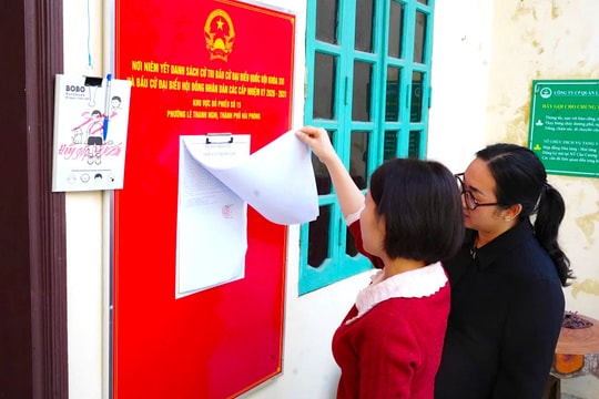 Female candidates running for Hai Phong City People’s Council exceeds the target