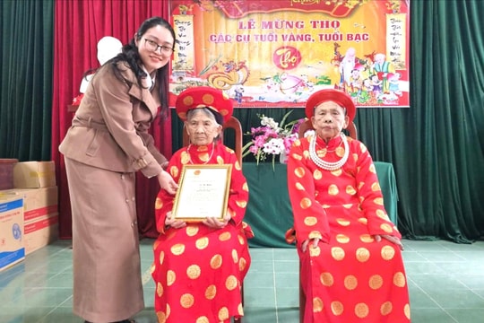Gìn giữ nét đẹp chúc thọ đầu xuân
