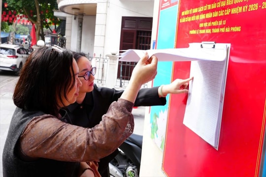 21 Bí thư Đảng uỷ xã, phường, đặc khu ứng cử đại biểu HĐND thành phố Hải Phòng