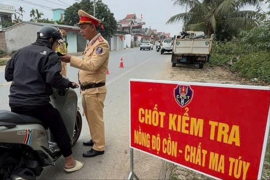 Hải Phòng xử lý gần 1.200 trường hợp vi phạm giao thông đường bộ dịp Tết