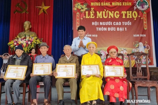 Gần 80 tỷ đồng chúc thọ người cao tuổi dịp đầu xuân Bính Ngọ 2026