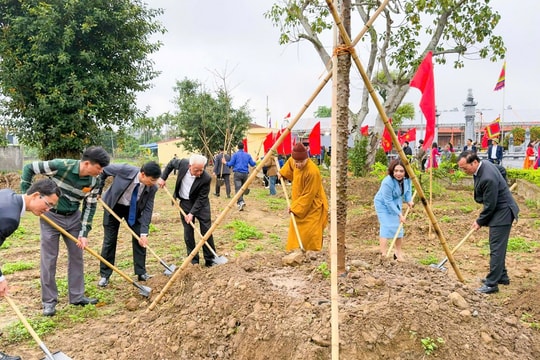 Phường An Dương phát động Tết trồng cây Xuân Bính Ngọ 2026