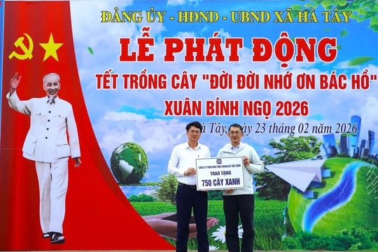 Công ty Makalot Việt Nam tặng hơn 900 cây xanh tại lễ phát động 'Tết trồng cây đời đời nhớ ơn Bác Hồ'