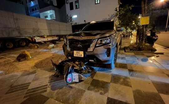 Tài xế đẩy lê xe máy sau tai nạn làm một người tử vong có nồng độ cồn rất cao