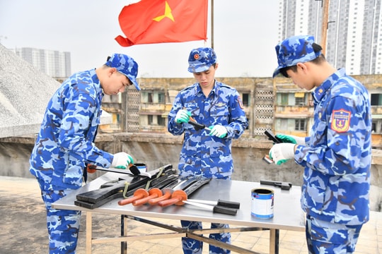 Các đơn vị Cảnh sát biển tích cực chuẩn bị cho mùa huấn luyện năm 2026