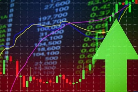 VN-Index tăng 8,9 điểm nhờ lực đỡ ngân hàng và bất động sản
