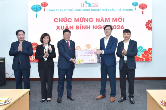 Phó Chủ tịch UBND thành phố Lê Trung Kiên làm việc với Khu công nghiệp Nhật Bản – Hải Phòng và Hải quan