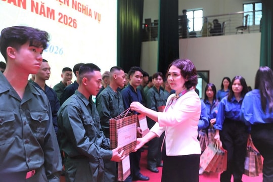 26 thanh niên phường An Dương tình nguyện viết đơn nhập ngũ