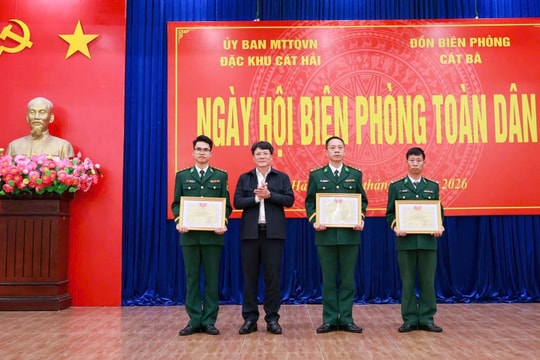 Các Đồn Biên phòng Cát Bà, Đồ Sơn tổ chức 'Ngày hội biên phòng toàn dân'