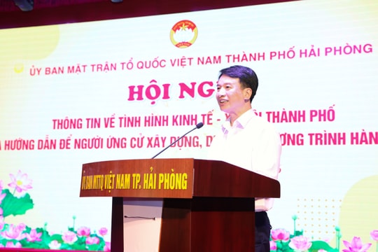 Hướng dẫn xây dựng chương trình hành động của người ứng cử đại biểu Quốc hội khoá XVI, đại biểu HĐND thành phố nhiệm kỳ 2026 - 2031