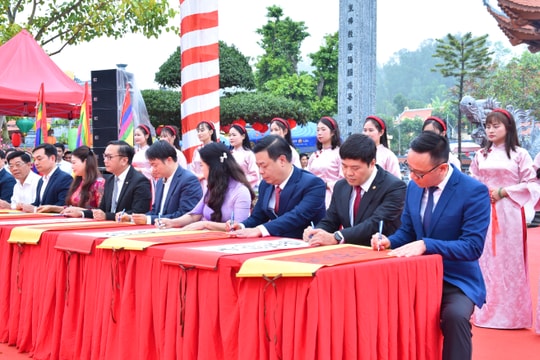 Trang trọng Lễ Khai bút Trạng nguyên Lê Ích Mộc - Xuân Bính Ngọ 2026