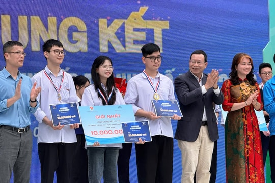 Trường THPT Kinh Môn giành giải nhất Hội thi Olympic tiếng Anh học sinh thành phố
