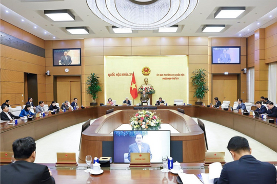 Ủy ban Thường vụ Quốc hội sẽ cho ý kiến về chuẩn bị Kỳ họp thứ nhất, Quốc hội khóa XVI