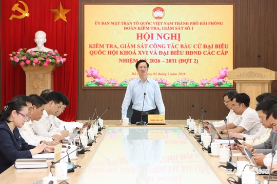 Chủ động các điều kiện tổ chức tiếp xúc cử tri, vận động bầu cử với người ứng cử đại biểu Quốc hội