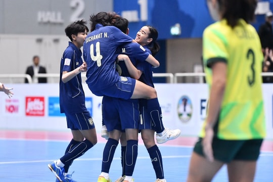 Đội tuyển futsal nữ Thái Lan lên ngôi vô địch