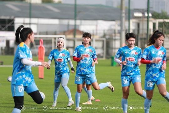 Tuyển nữ Việt Nam sẵn sàng cho trận 'săn vé' World Cup