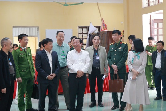 Tăng cường kiểm tra, hoàn thiện các điều kiện tổ chức bầu cử tại cơ sở