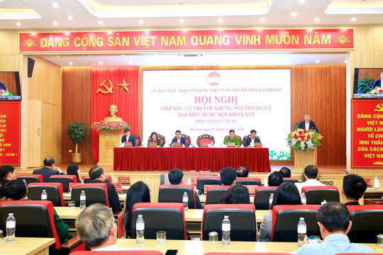 Tiểu sử tóm tắt ứng cử viên đại biểu Quốc hội khóa XVI thuộc đơn vị bầu cử số 1 thành phố Hải Phòng