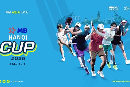 Giải pickleball tại Hà Nội xác nhận kỷ lục về số tay vợt đăng ký tham dự