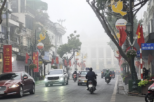 Bắc Bộ và Bắc Trung Bộ tiếp tục duy trì trạng thái rét về đêm và sáng sớm