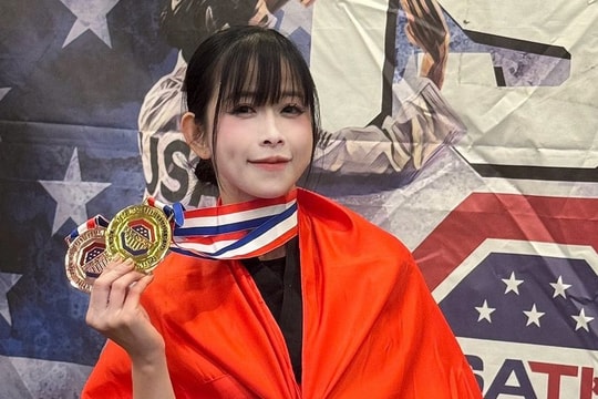 Châu Tuyết Vân giành Huy chương Vàng taekwondo tại giải vô địch Mỹ 2026