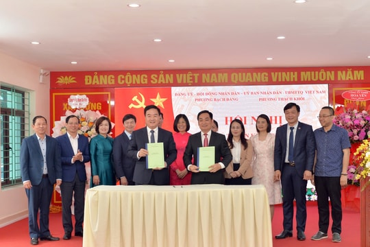 Các phường Bạch Đằng, Thạch Khôi tăng cường hợp tác phát triển