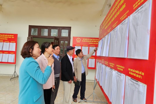 Quy định thời gian bắt đầu và kết thúc bỏ phiếu bầu cử