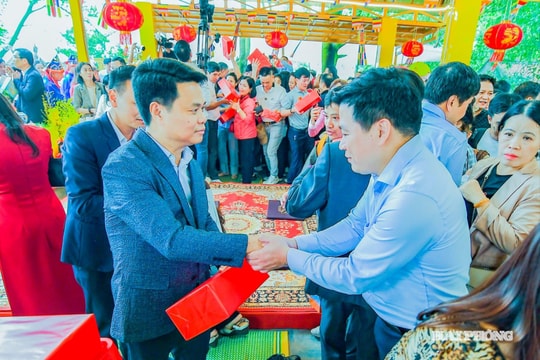 Lãnh đạo thành phố dự lễ tế linh thiêng trên núi Ngũ Nhạc cầu quốc thái dân an