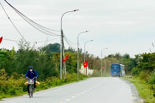Hoàn thiện điện chiếu sáng, nâng diện mạo đô thị Bạch Đằng