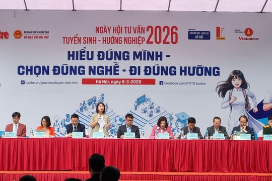 Sôi động ngày hội tư vấn tuyển sinh đại học năm 2026 lớn nhất cả nước