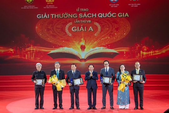 Vinh danh 50 tác phẩm tại Giải thưởng Sách Quốc gia lần thứ VIII