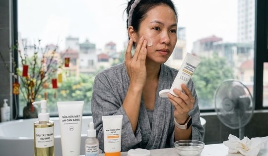 Bí quyết giúp cho làn da 'quá tải' đầu xuân thêm rạng rỡ