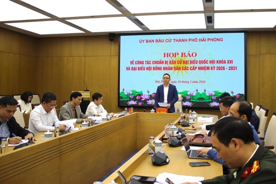 Thành phố Hải Phòng cung cấp thông tin về công tác chuẩn bị bầu cử