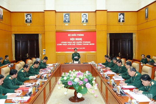 Bộ Tổng Tham mưu triển khai nhiệm vụ trọng tâm năm 2026