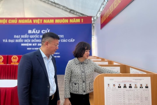 Cử tri lưu ý thực hiện đúng quy định để phiếu bầu cử được tính là hợp lệ