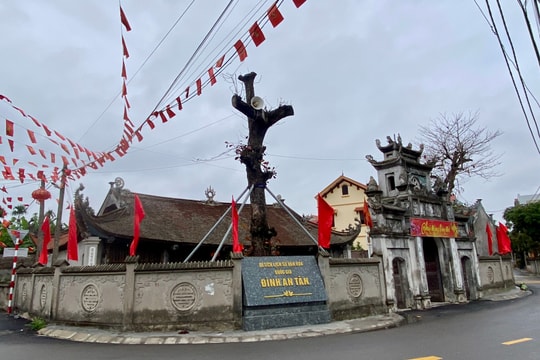 Ngôi đình cổ thờ 4 vị tướng quân