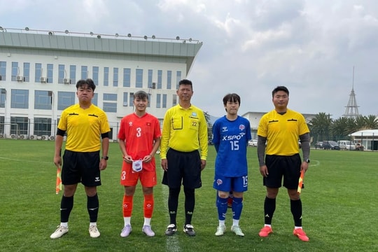 U20 nữ Việt Nam thắng đội bóng Hàn Quốc trước giải châu Á
