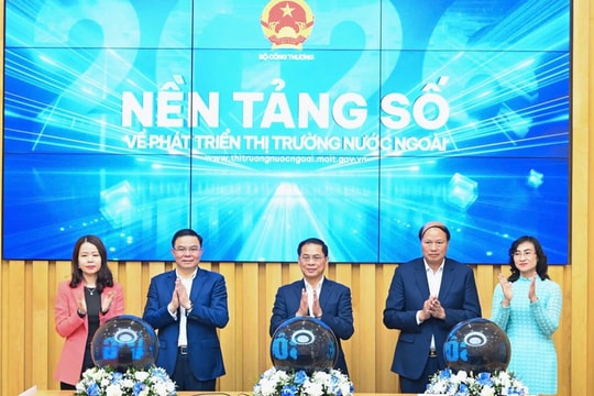 Khai trương nền tảng số về phát triển thị trường nước ngoài