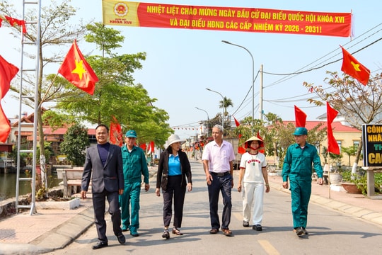 Xã Kiến Hưng sẵn sàng cho ngày bầu cử