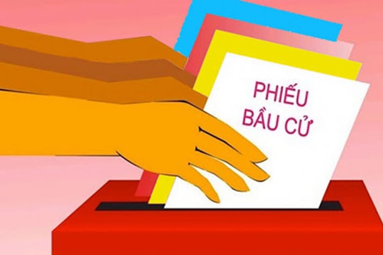Lá phiếu không được nhờ người bỏ thay