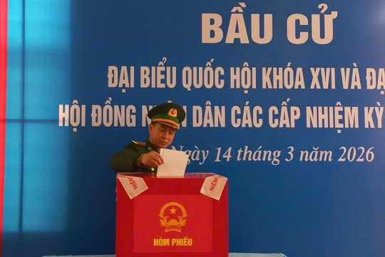 Hôm nay 14/3, cử tri đặc khu Bạch Long Vĩ (Hải Phòng) bầu cử sớm