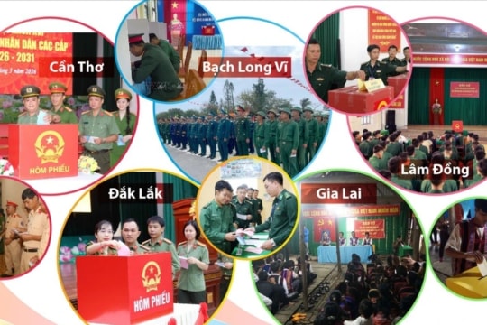 Bầu cử Quốc hội và HĐND: Cử tri một số địa phương hoàn thành việc bỏ phiếu sớm