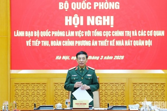 Phấn đấu hoàn thành Nhà hát Quân đội trước 22/12/2028