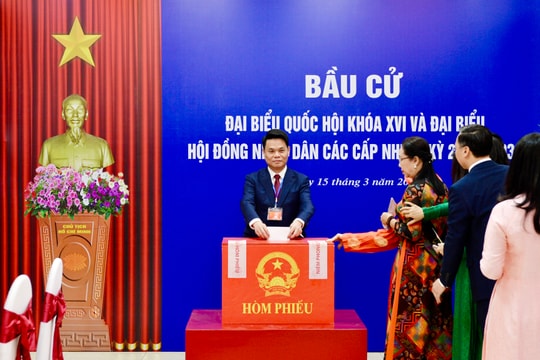 Hôm nay ngày 15/3, khoảng 3,2 triệu cử tri Hải Phòng đi bầu cử