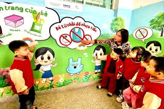 Bài học sống xanh từ 'trường học không rác thải'